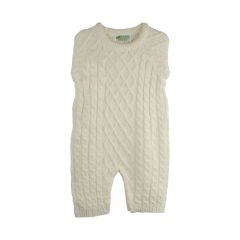 Aran Knitted One Piece Suit/Romper