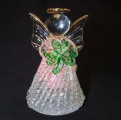 Shimmering Shamrock Angel (3 pc set)