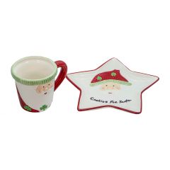 Milk & Cookies For Santa (2 pc set)