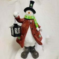 Lamp Lighter LED Snowman - 19 inches