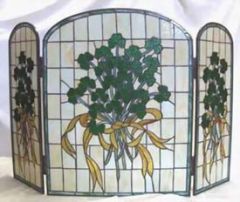 Shamrock Fireplace Screen